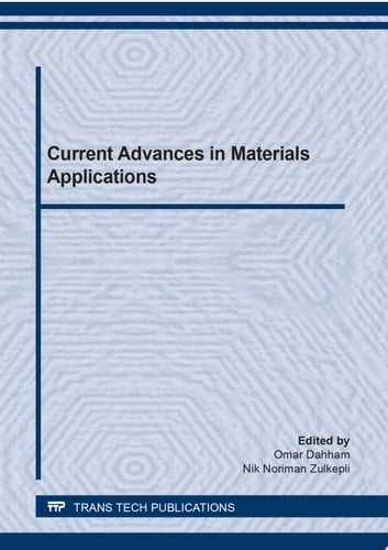 Current Advances in Materials Applications