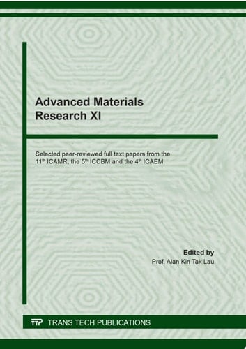 Advanced Materials Research XI