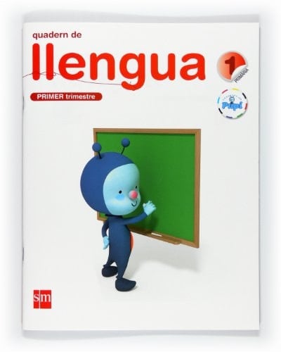 Quadern de llengua. 1 Primària, 1 Trimestre. Connecta amb Pupi