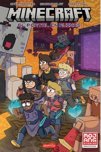 Minecraft oficial: El portal en ruinas Un cómic del videojuego más vendido de todos los tiempos