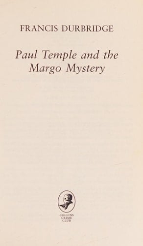 Paul Temple and the Margo Mystery