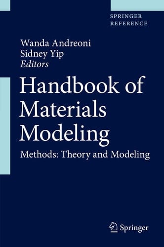 Handbook of Materials Modeling Methods: Theory and Modeling