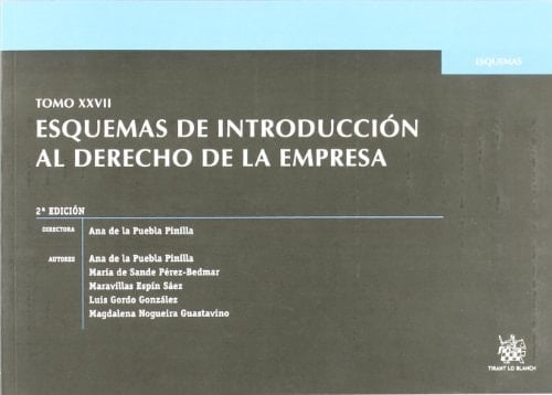 Tomo XXVII Esquemas de Introducción al derecho de la empresa