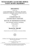 Nuclear Security Can Doe Meet Physical Facility Security Requirement