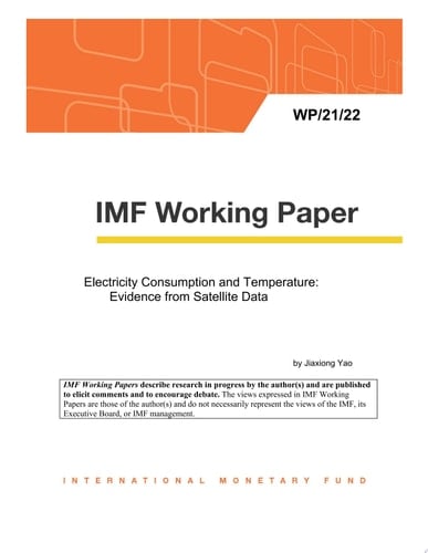 Electricity Consumption and Temperature: Evidence from Satellite Data