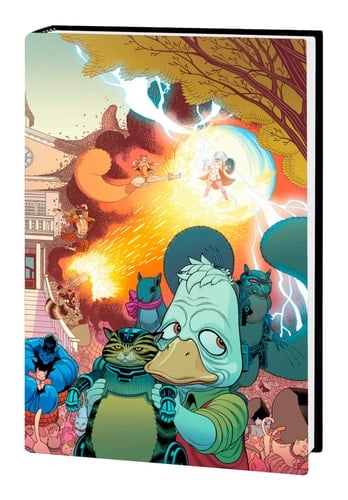 HOWARD THE DUCK BY ZDARSKY & QUINONES OMNIBUS HC MOORE COVER (DM ONLY)