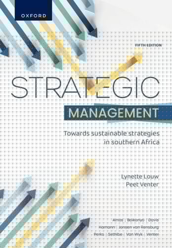 Strategic Management: Towards sustainable strategies in southern Africa