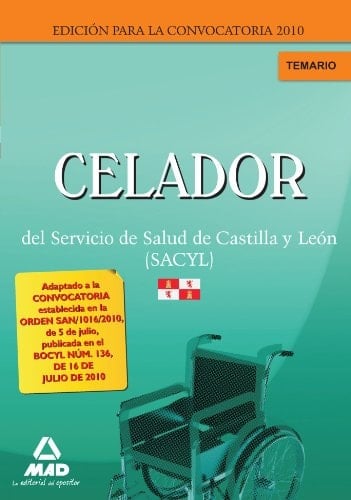 Celadores del servicio de salud de castilla y león (sacyl). Temario.