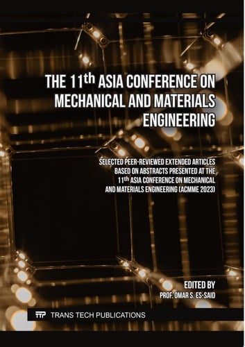 The 11th Asia Conference on Mechanical and Materials Engineering
