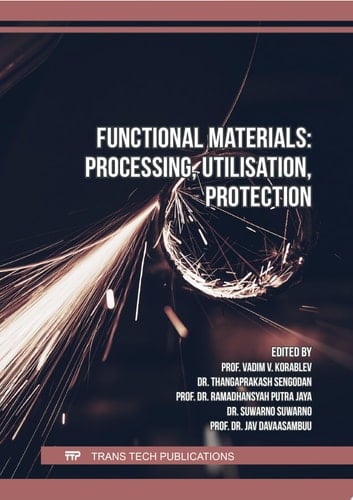 Functional Materials: Processing, Utilisation, Protection