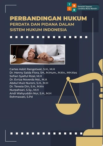 PERBANDINGAN HUKUM PERDATA DAN PIDANA DALAM SISTEM HUKUM INDONESIA