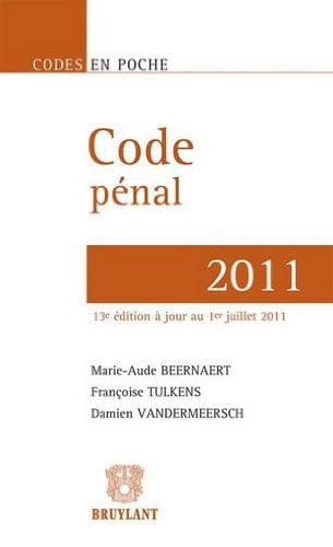 Code pénal 2011
