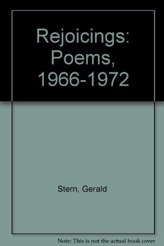 Rejoicings: Poems, 1966-1972