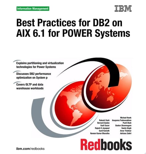 Best Practices for DB2 on AIX 6.1 for POWER Systems