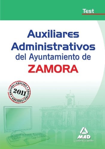 Auxiliares administrativos del ayuntamiento de zamora. Test