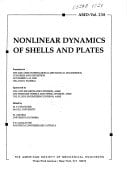 Nonlinear Dynamics of Shells & Plates: Presented at the 2000 Asme International Mechanical Engineering Congress and Exposition, November 5-10, 2000, Orlando, Florida (Amd Series)