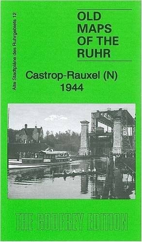 Alte Stadtpläne des Ruhrgebiets Castrop-Rauxel (N) 1944