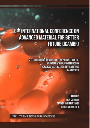 8th International Conference on Advanced Material for Better Future (ICAMBF)