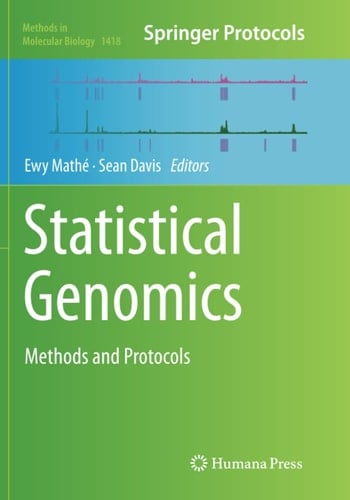 Statistical Genomics Methods and Protocols