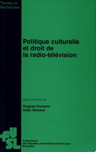 Politique culturelle et droit de la radio-télévision