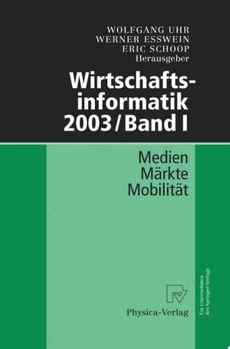 Wirtschaftsinformatik 2003/Band I