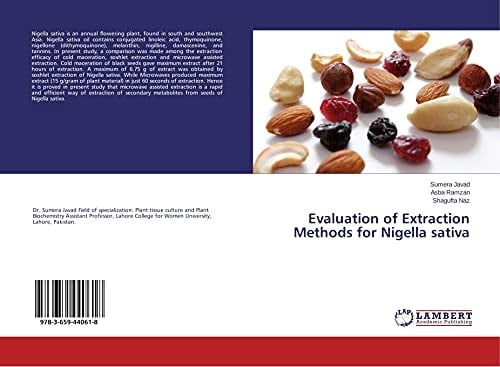 Evaluation of Extraction Methods for Nigella Sativa