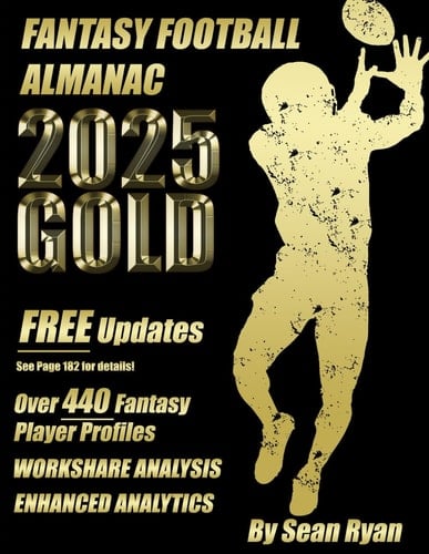 2025 Fantasy Football Almanac Gold Edition