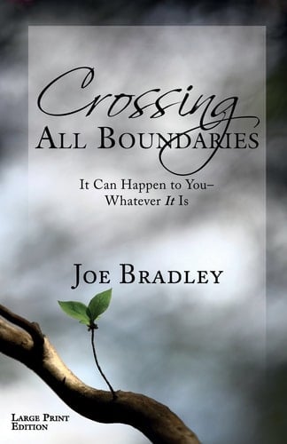 Crossing All Boundaries It Can Happen To You- Whatever It Is Large Print Version