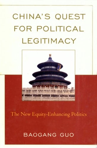 China's Quest for Political Legitimacy