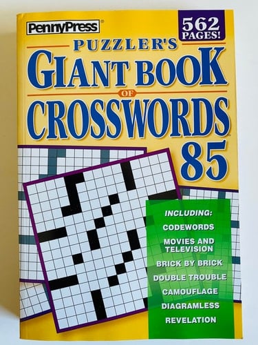 Puzzler's Giant Book of Crosswords #85