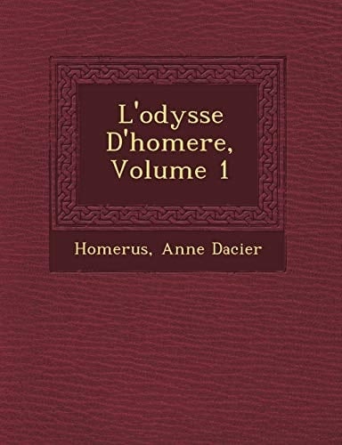 L'odysse D'homere, Volume 1 (French Edition)