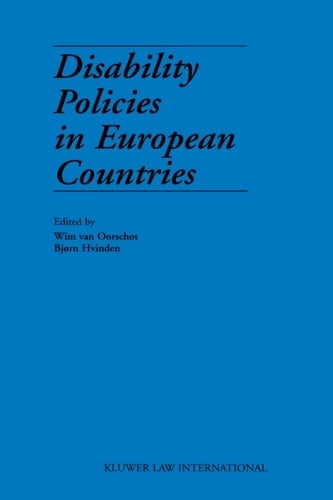 Disability Policies in European Countries
