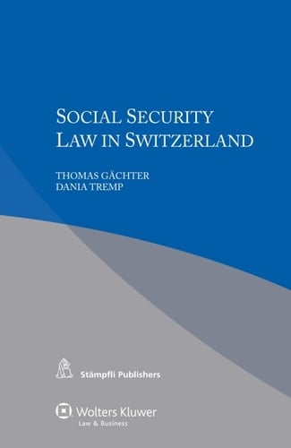 Social Security Law in Switzerland