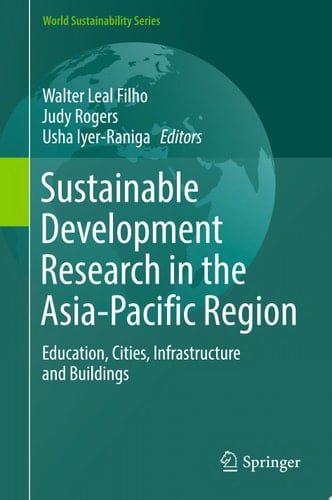Sustainable Development Research in the Asia-Pacific Region