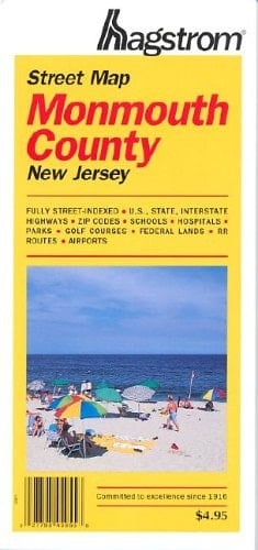 Monmouth County Nj Map: Pocket