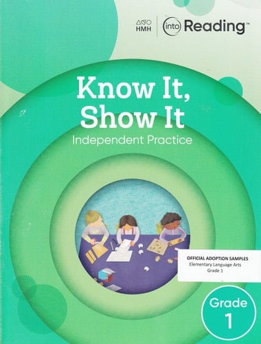 Into Reading Know It Show It VRS1 Grade 1