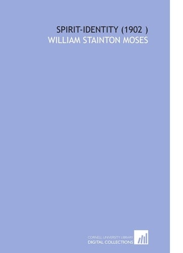 Spirit-Identity (1902 )