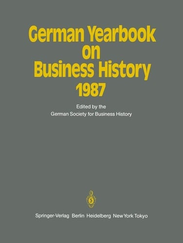 German Yearbook on Business History 1987