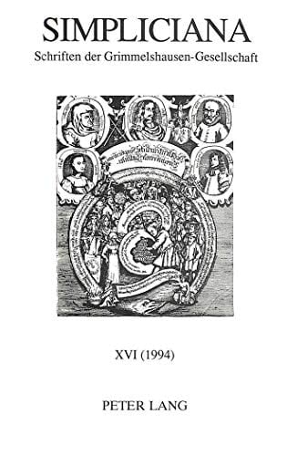 Schriften der Grimmelshausen-Gesellschaft XVI (1994)