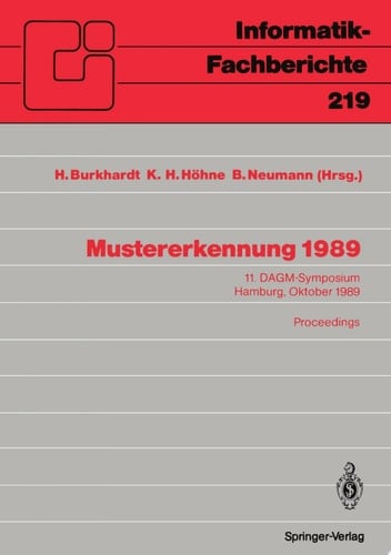 Mustererkennung 1989 11. DAGM-Symposium Hamburg, 2.–4. Oktober 1989 Proceedings