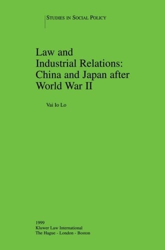 Law and Industrial Relations