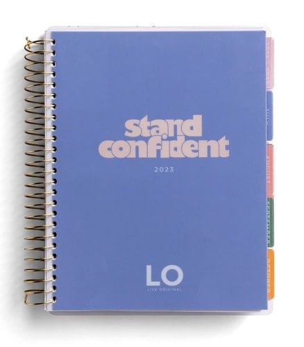 Sadie Robertson Live Original (LO) - Stand Confident 2023 18-Month Agenda Planner (July 2022 – December 2023)