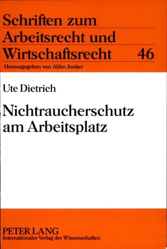 Nichtraucherschutz am Arbeitsplatz