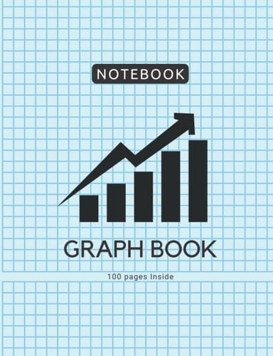 Graphbook Notebook: 7.44" x 9.69" Composition Notebook Journal 5x5 Grid For Engineering, Mathematics, Office Purpose