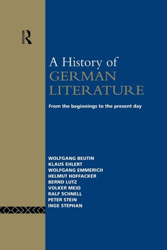 A History of German Literature From the Beginnings to the Present Day