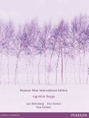 Algorithm Design Pearson New International Edition