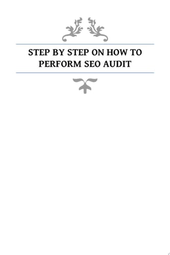 SEO Audit SEO Expert Chris Palmer SEO Audit for Beginners