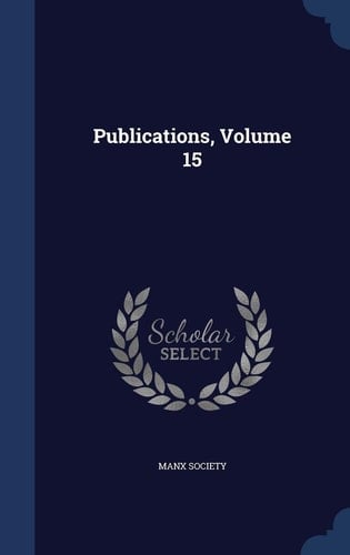 Publications, Volume 15