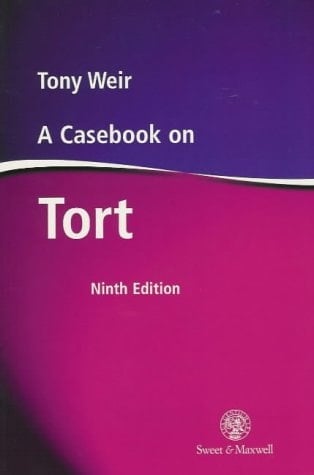A Casebook on Tort