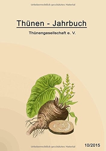 Thünen-Jahrbuch 10/2015